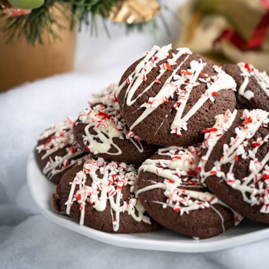 Peppermint Mocha Cookies