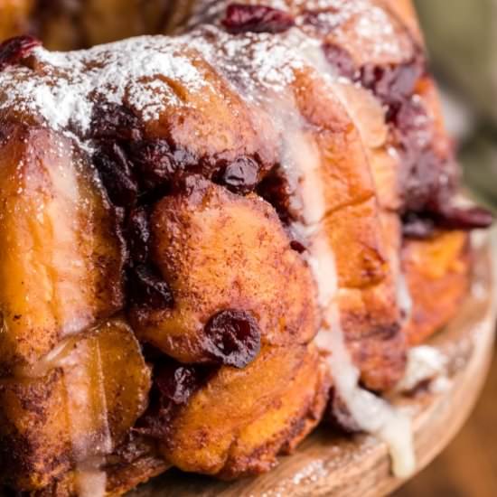 Air Fryer Holiday Monkey Bread