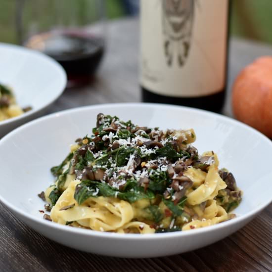 Vegan Butternut Squash Pasta