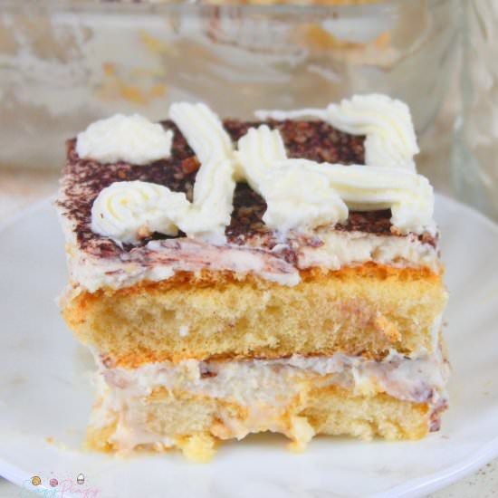 EGGNOG DESSERT TIRAMISU STYLE