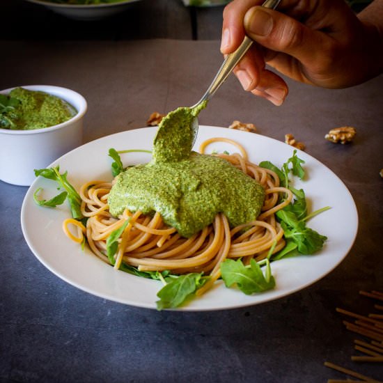 Vegan Arugula Pesto