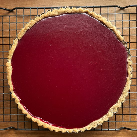 Blackberry Curd Tart