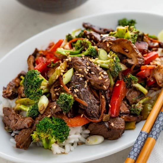 Beef Broccoli Stir Fry