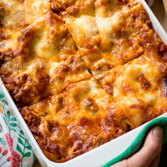 The Best No Boil Lasagna