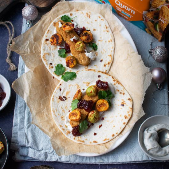 Quorn Christmas Tacos
