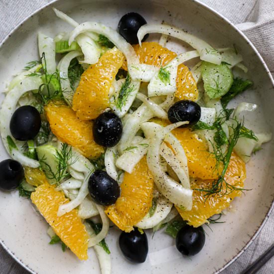 Sicilian Fennel and Orange Salad
