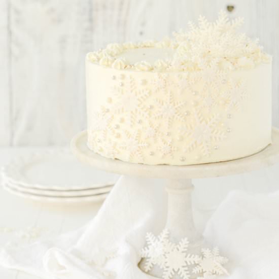 Christmas Coconut Cake