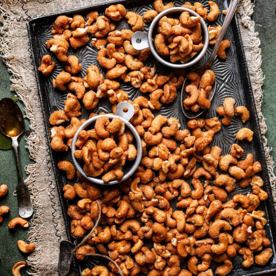 Honey roasted cashews