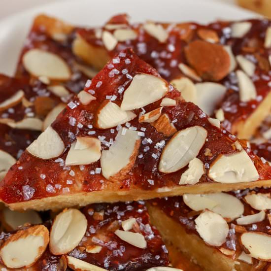 Almond Jam Bars