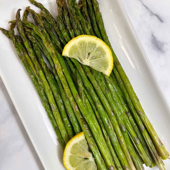 Air Fryer Roasted Asparagus