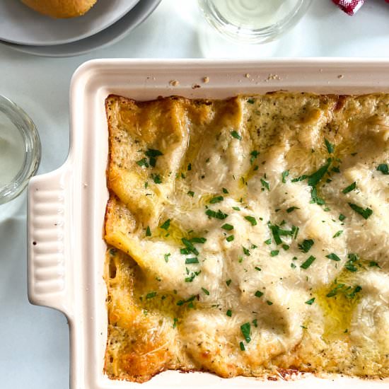 Vegetarian White Lasagna