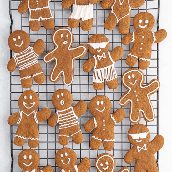 vegan gingerbread cookies
