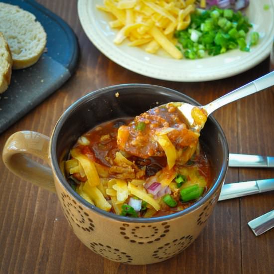Ground Turkey Chipotle Chili