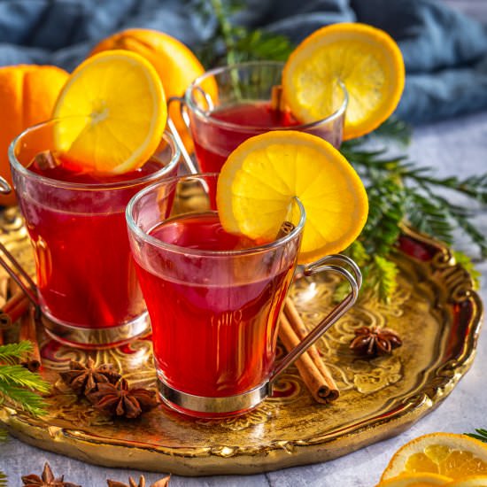 German Alcohol-Free Christmas Punch