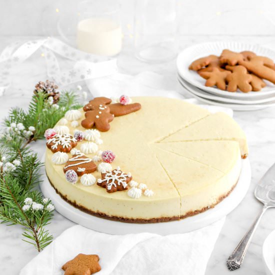 Eggnog Cheesecake