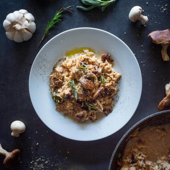 Mushroom Risotto