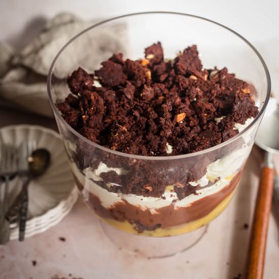 Brownie Trifle