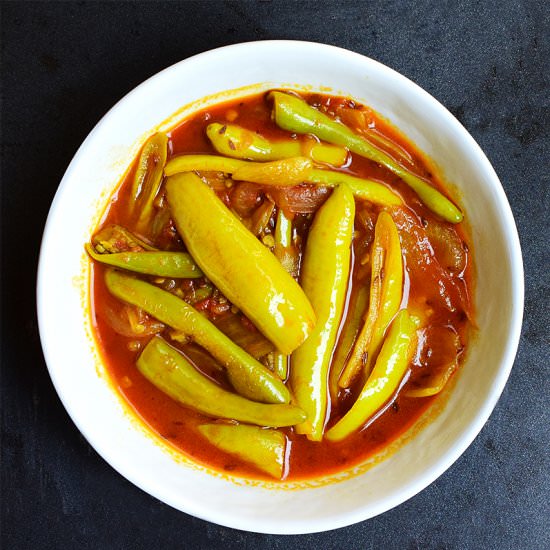 Mirchi Sabzi