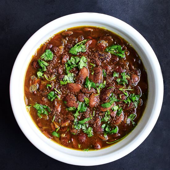 Beans w. Coriander & Roasted Cumin