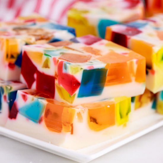 Broken Glass Jello