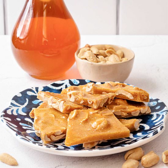 Honey Peanut Brittle