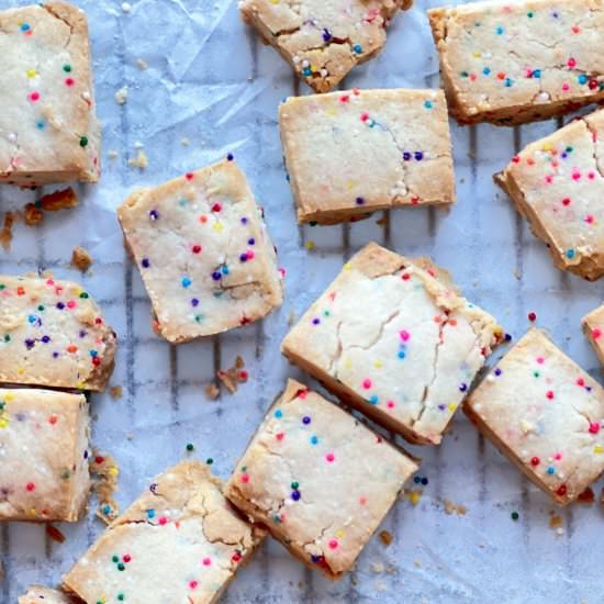 Funfetti Shortbread Cookies