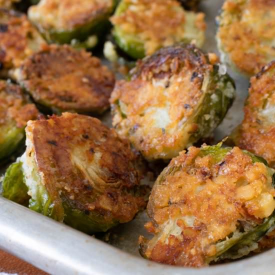 Parmesan Roasted Brussels Sprouts