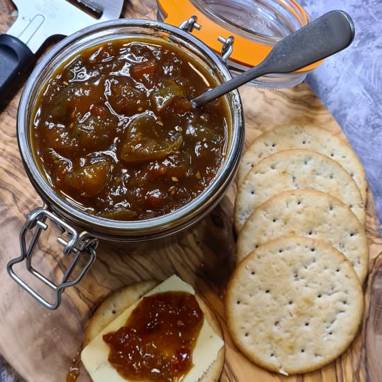 Green tomato chutney