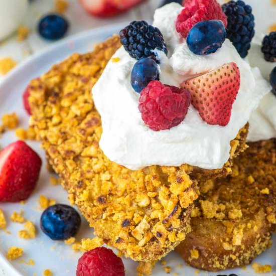 Cap’n Crunch French Toast