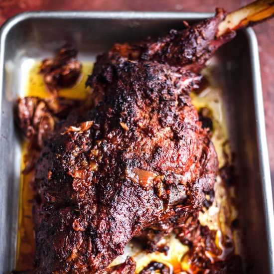 The MOST Tender Leg of Lamb