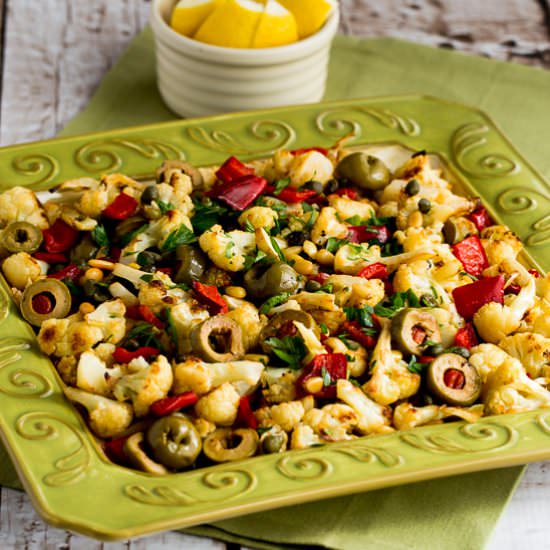 Roasted Christmas Cauliflower