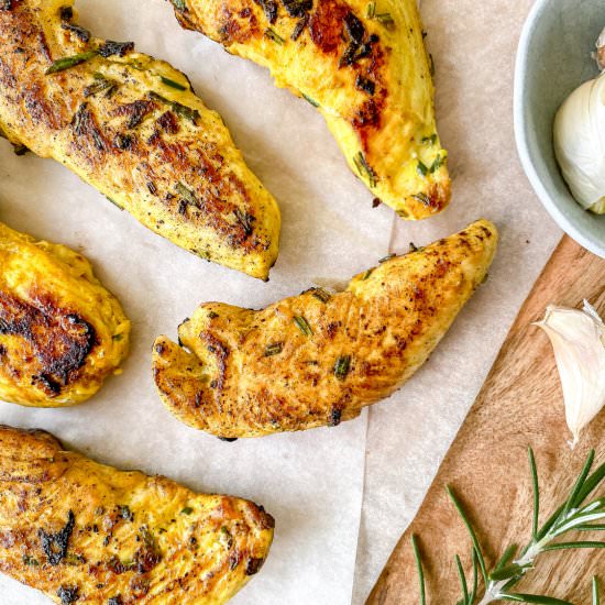Rosemary chicken fillets
