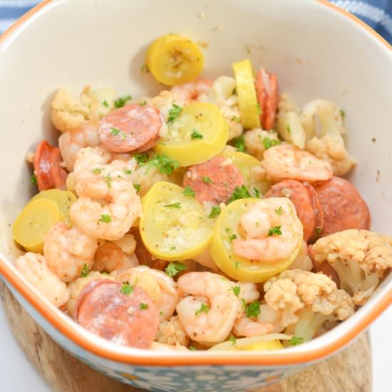Keto Shrimp Boil