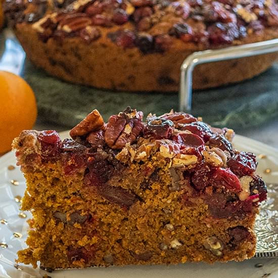 Vegan Buckwheat Christmas Cake