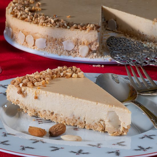 Turron pie (Tarta de turroón)