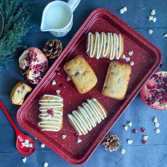 Five Ingredient Pomegranate Bread