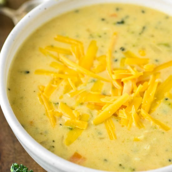 Broccoli Cheddar Soup