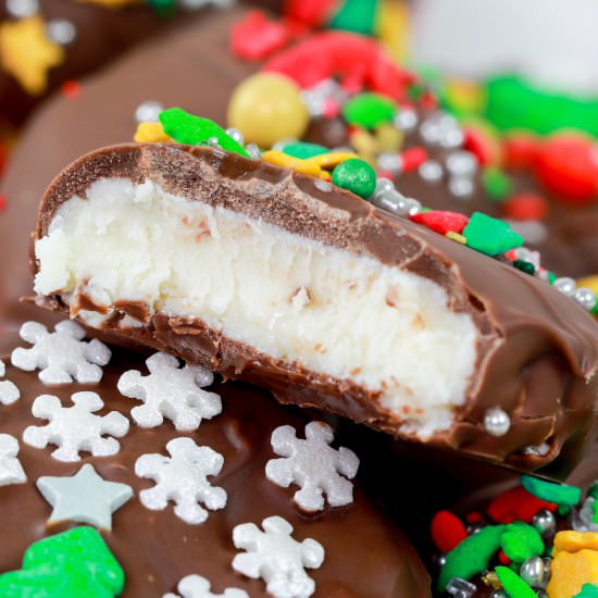 Homemade Peppermint Patty Candy