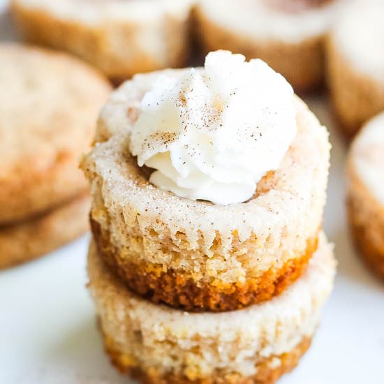 Snickerdoodle Cheesecake Bites