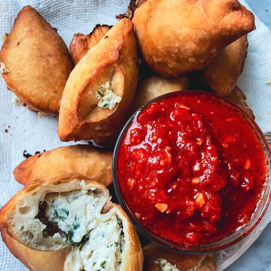 Panzerotti (Deep Fried Calzones)