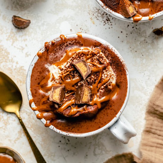 Peanut Butter Hot Chocolate
