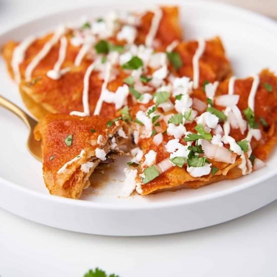 Entomatadas Made Vegan