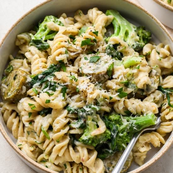 Healthy Chicken Sausage Pasta