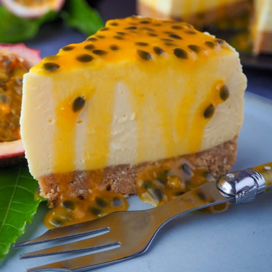 Passion Fruit cheesecake