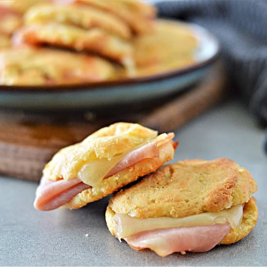 KETO HAM AND CHEESE SLIDERS