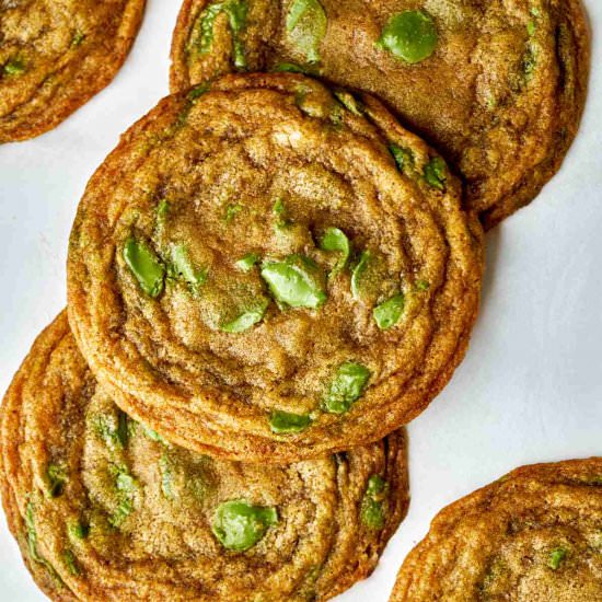 Matcha Chip Cookies