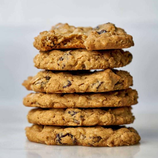 Oatmeal Raisin Ghee Cookies