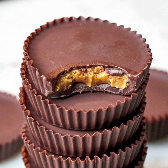 Dark Chocolate Nut Butter Cups