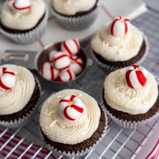 Chocolate Peppermint Cupcakes