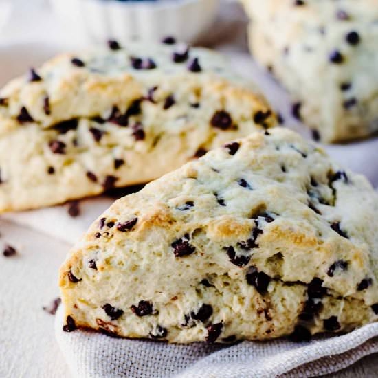 Chocolate Chip Scones